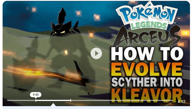 How to Evolve Scyther into Kleavor