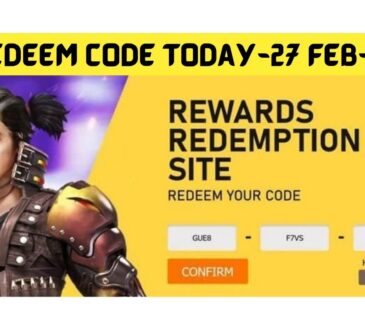 27 Feb FF Redeem Code Today