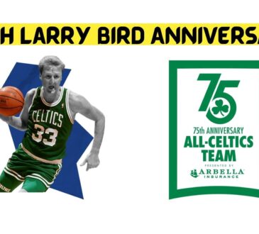 75th Larry Bird Anniversary