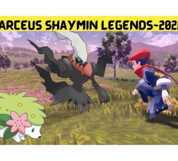 Arceus Shaymin Legends