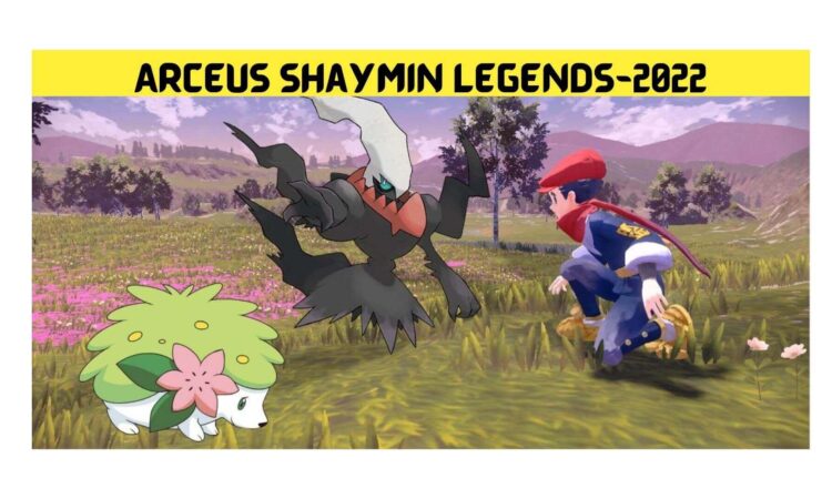 Arceus Shaymin Legends