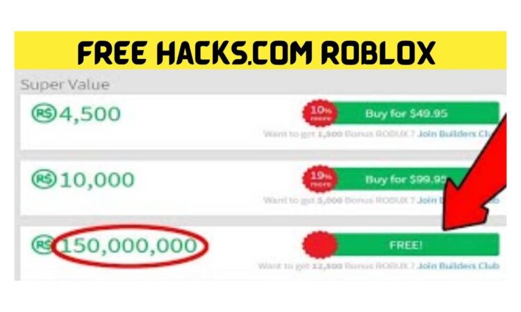 Free Hacks.com Roblox