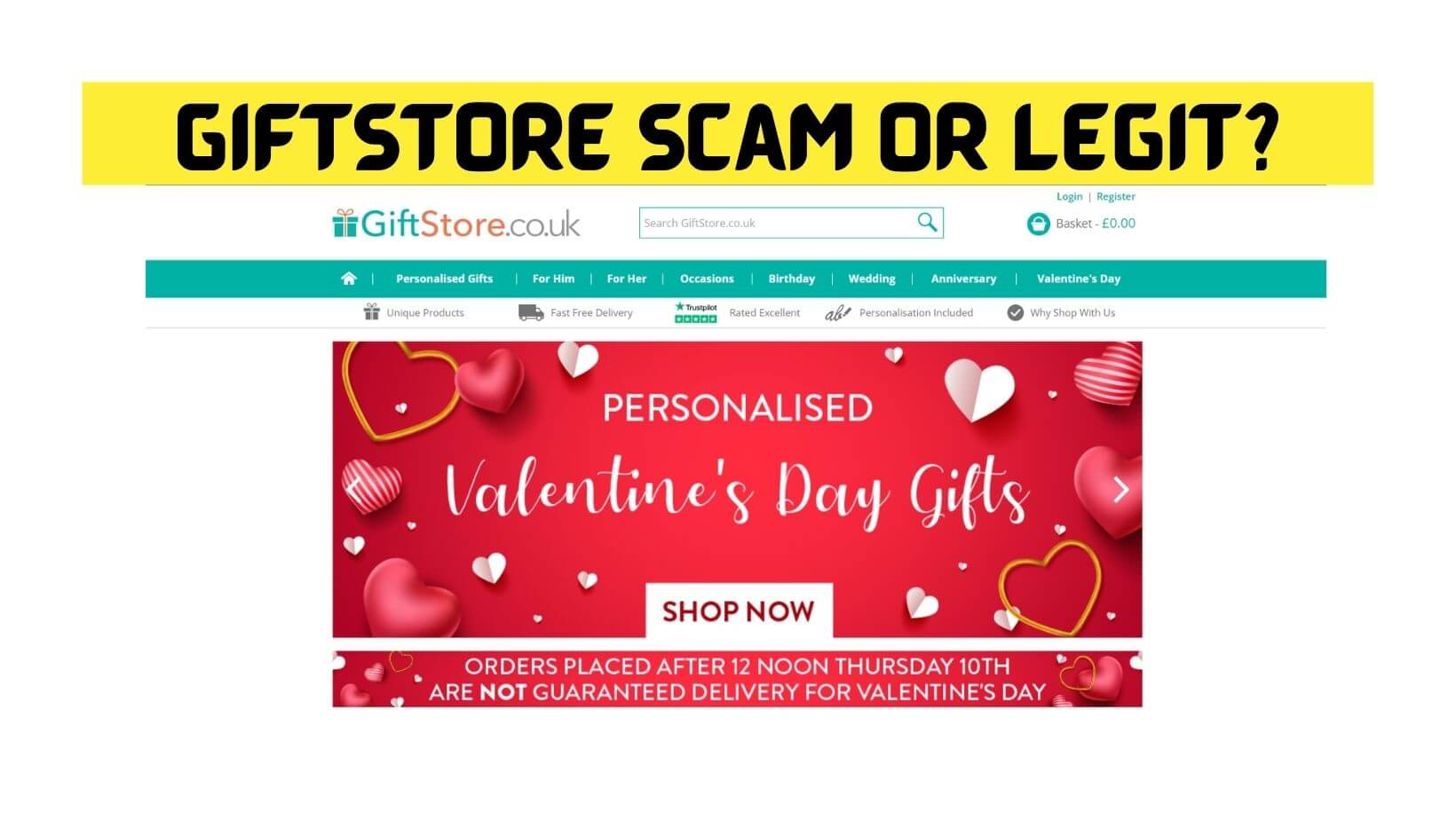 Giftstore Scam