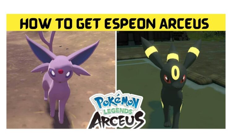 How To Get Espeon Arceus