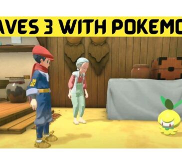 Leaves 3 With Pokemon