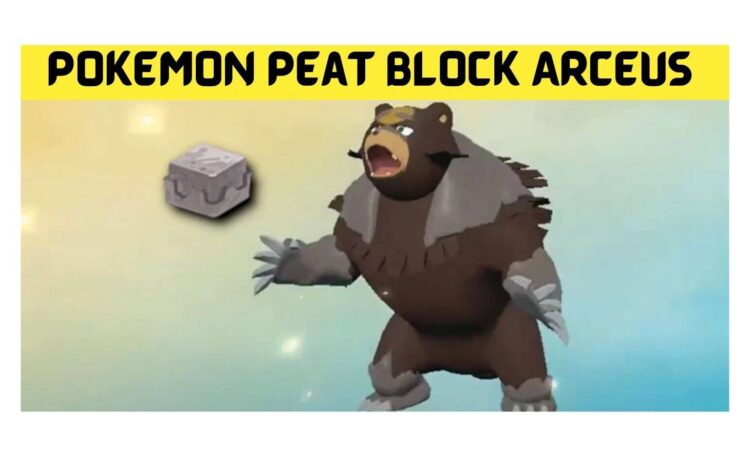 Pokemon Peat Block Arceus