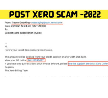 Post Xero Scam