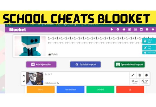 School Cheats Blooket