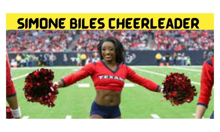 Simone Biles Cheerleader