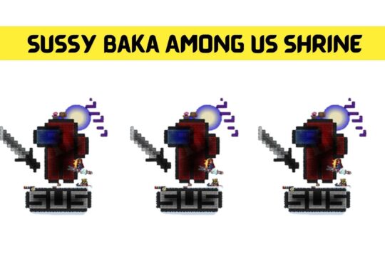 Sussy Baka Among Us Shrine