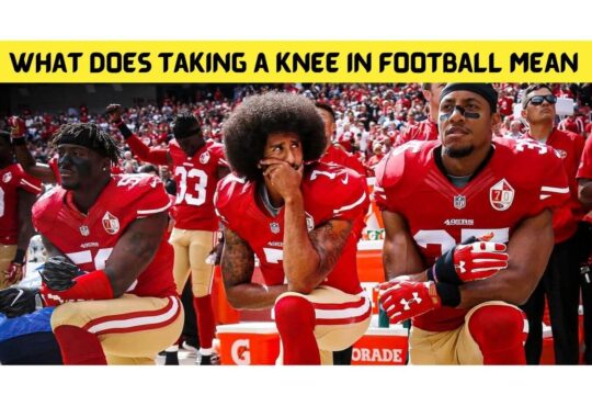 What Does Taking a Knee in Football Mean