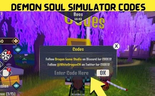 Demon Soul Simulator Codes