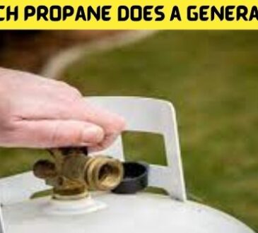 How Much Propane Does a Generator Use