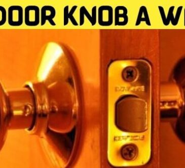 Is A Door Knob A Wheel