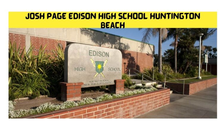 Josh Page Edison High School Huntington Beach