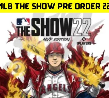 MLB the Show Pre Order 22