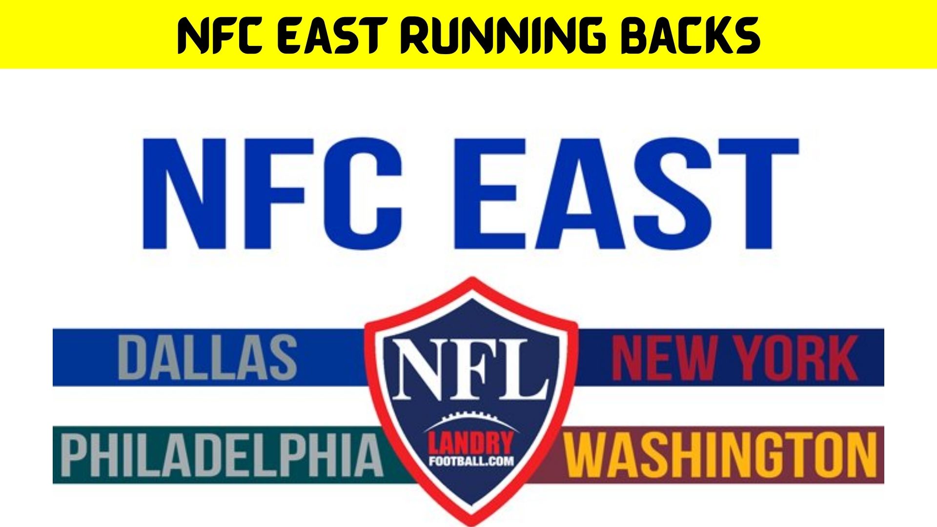 Nfc East Running Backs (March 2022) Get Complete Information!