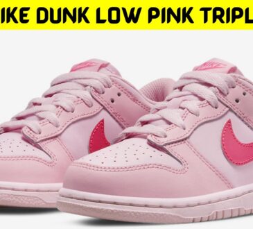 Nike Dunk Low Pink Triple