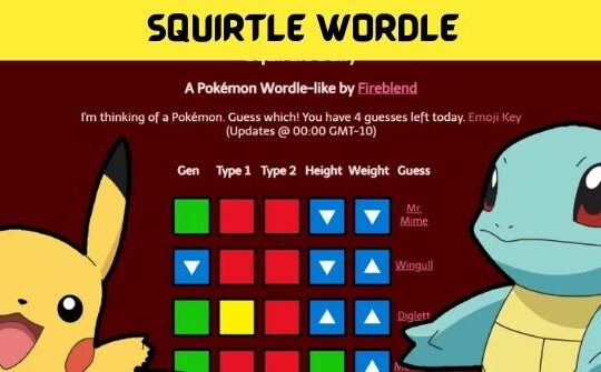 SQUIRTLE WORDLE