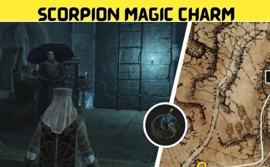 Scorpion Magic Charm