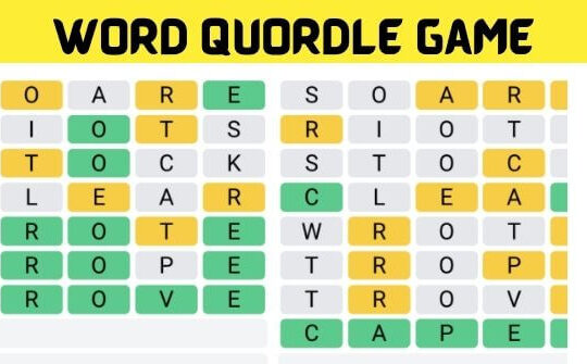 Word Quordle Game