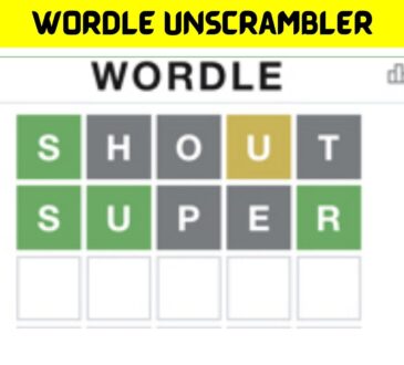 Wordle Unscrambler