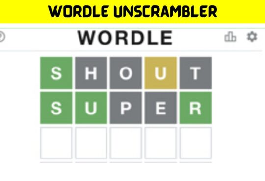 Wordle Unscrambler