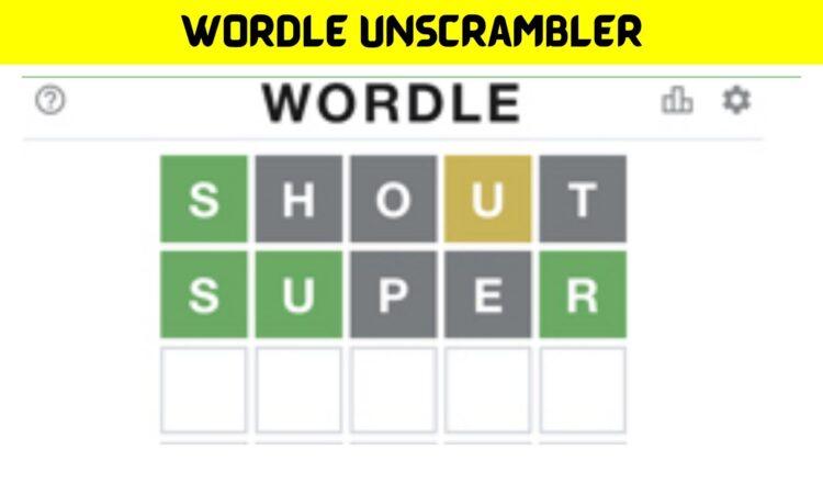 Wordle Unscrambler