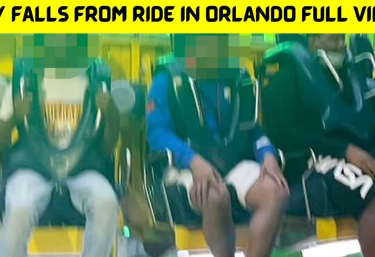 Boy Falls From Ride In Orlando Full Video