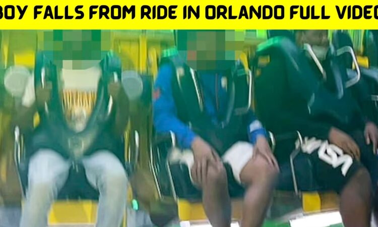 Boy Falls From Ride In Orlando Full Video