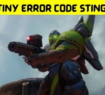 Destiny Error Code Stingray