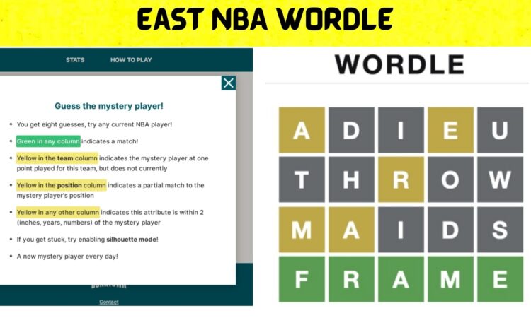 East NBA Wordle