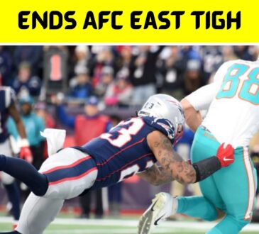 Ends AFC East Tigh