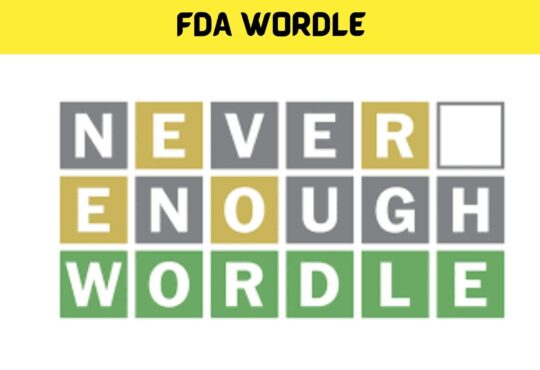 FDA Wordle