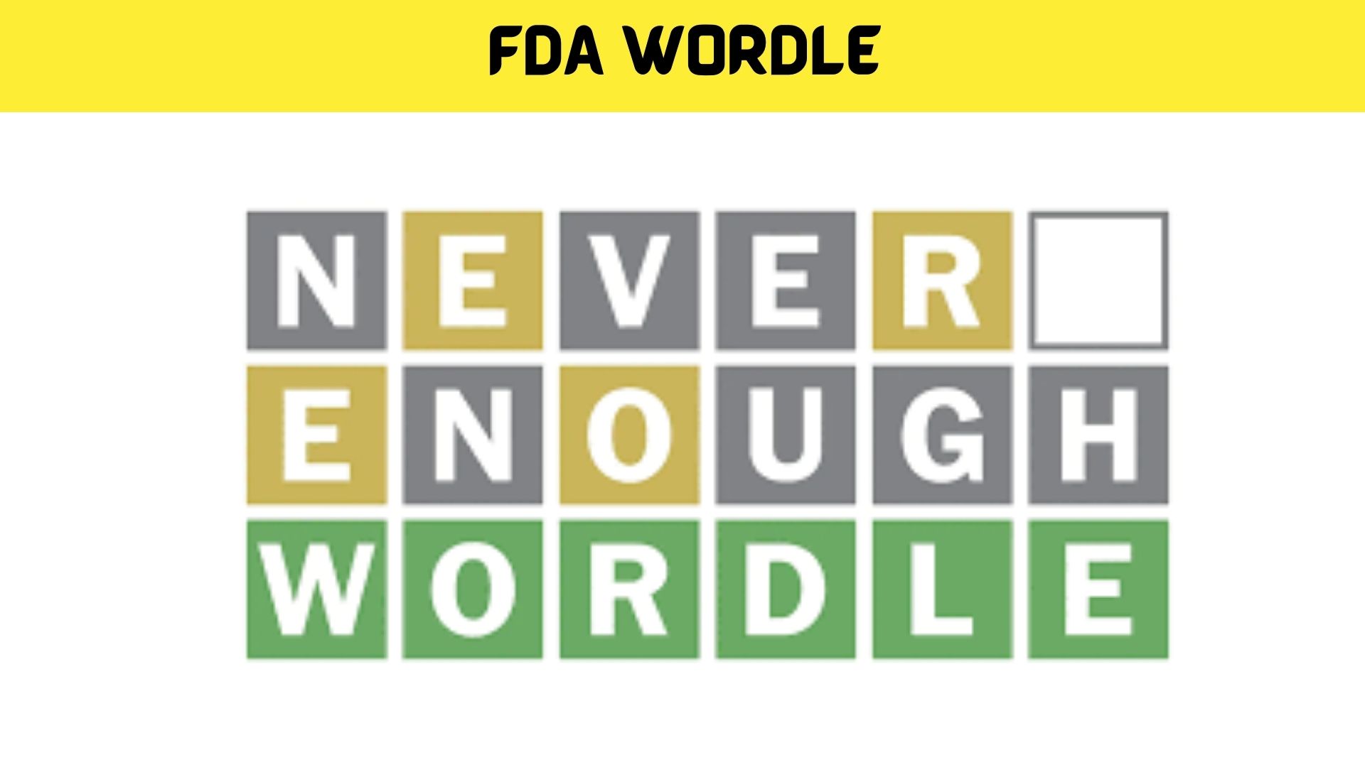 FDA Wordle {April 2022} Curious To Know? Go Ahead And Read!