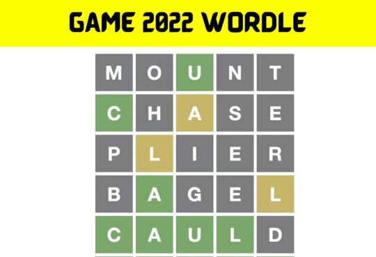 Game 2022 Wordle