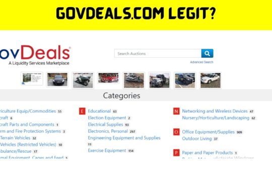 Govdeals.com Legit