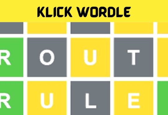 Klick Wordle