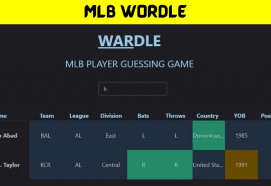 MLB Wordle