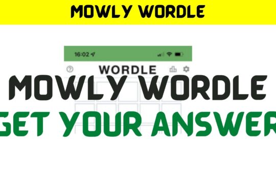 Mowly Wordle