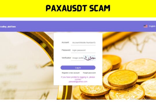 Paxausdt Scam