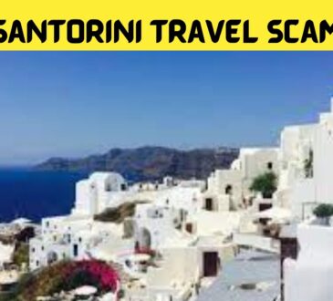 Santorini Travel Scam