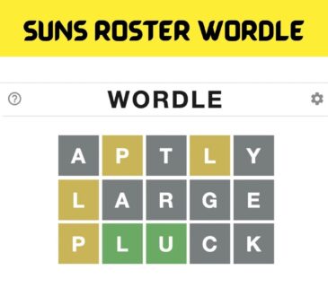 Suns Roster Wordle
