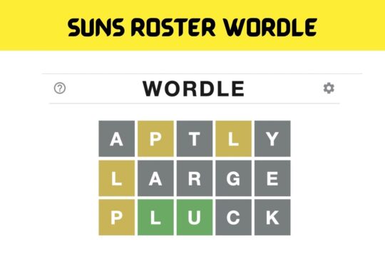 Suns Roster Wordle