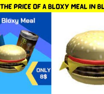 What Is the Price of a Bloxy Meal in Bloxburg