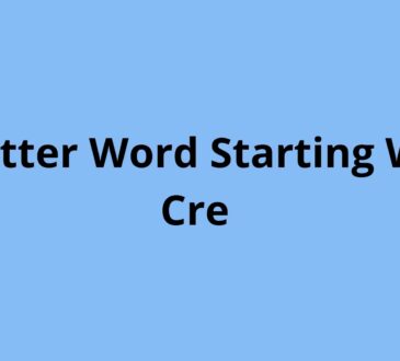 5 Letter Word Starting With Cre