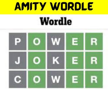 Amity Wordle