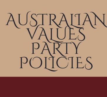 Australian Values Party Policies