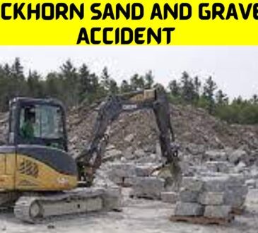 Buckhorn Sand and Gravel Accident