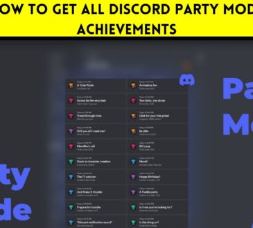 How To Get All Discord Party Mode Achievements